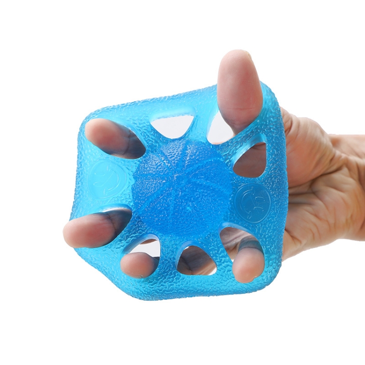 

2 PCS Finger Rehabilitation Training Device Eight-hole Gripper for Emotional Vnting and Pressure Relief Gripper(Blue)