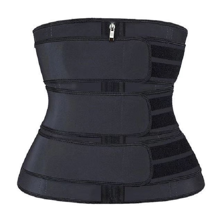 

Corset Sports Body Shaping Waistband For Women, Size: XXXL(Black)
