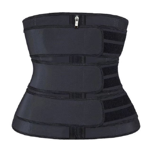 

Corset Sports Body Shaping Waistband For Women, Size: XXXXL(Black)