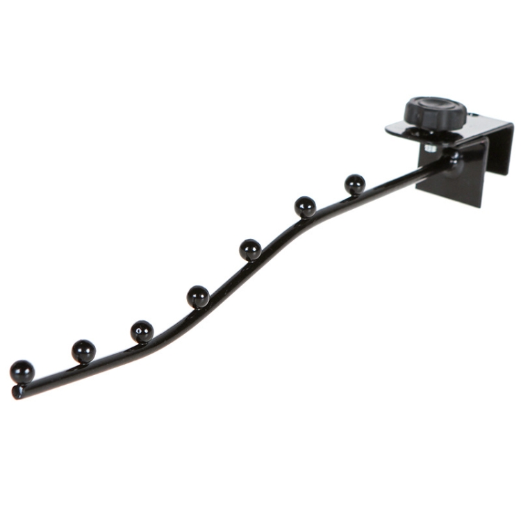 

5 PCS College Students Up And Down Dormitory Bedroom Bedside Adjustable Hanging Hook Clothes Hanger Hook(Black)