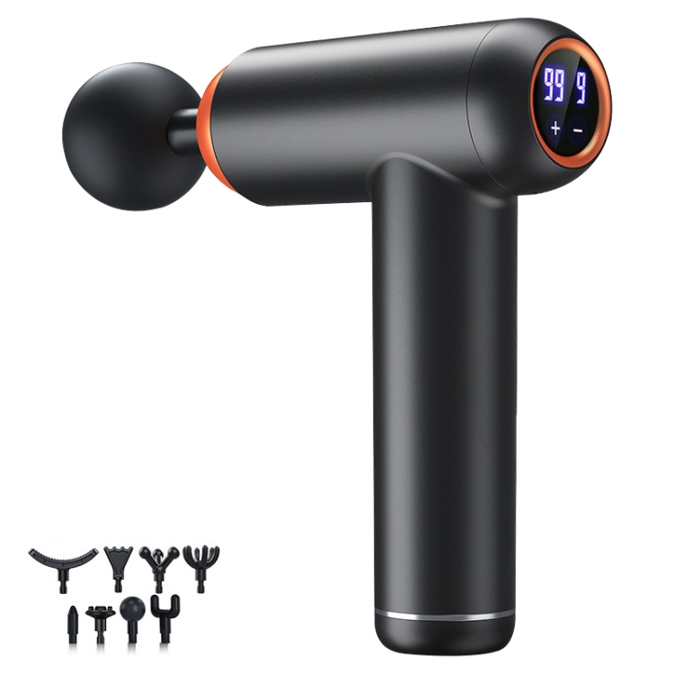 

Muscles Relax Massager Fitness Equipment Fascia Gun, Colour: Professional Model (Black)