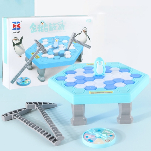 

4 PCS Rescue Penguin Trap Icebreaker Toy Penguin Desktop Parent-Child Interactive Educational Toys, Style: Large