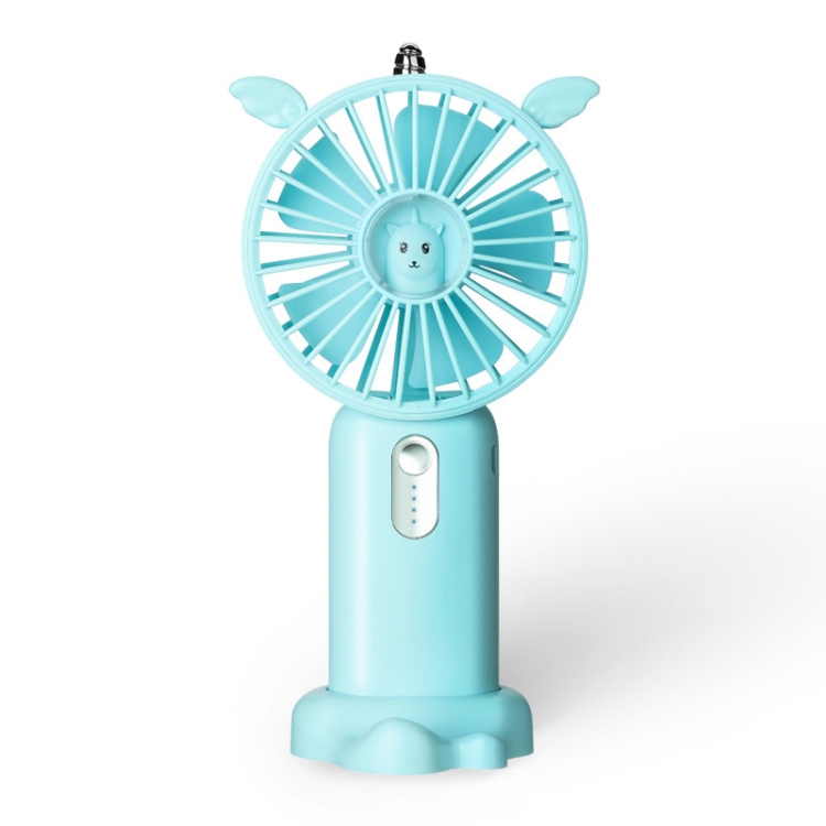 

N12 Office Desktop USB Handheld Mini Fan, Fan diameter: 5000 MAH(Sky Blue)
