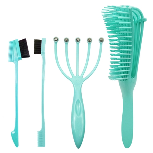 

Household Octopus Comb Massage and Smooth Hair Comb Setome Set(Green)