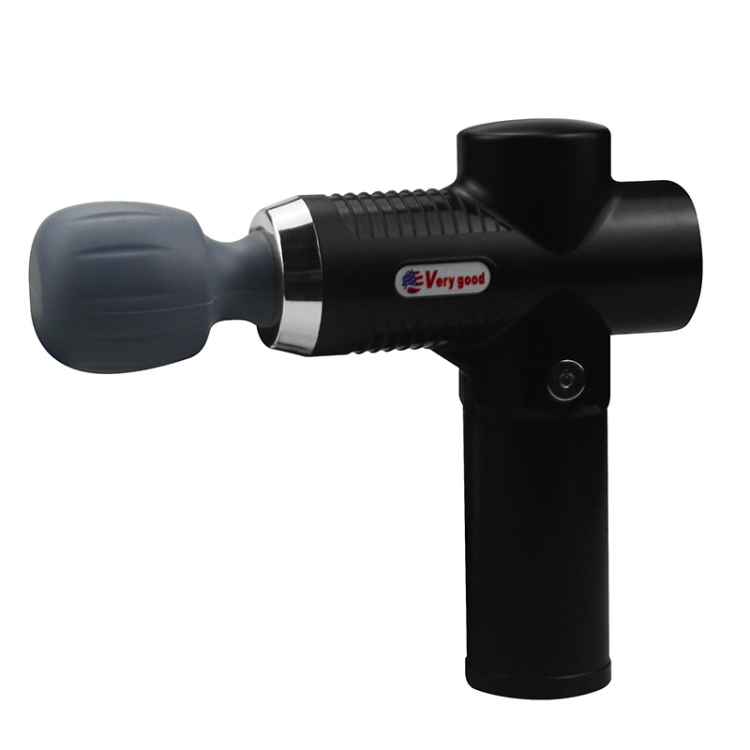 

Mini Drug Gun Massage Equipment Muscle Massager, Specification: Gray Silicone Massage Head
