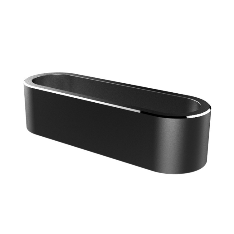 

Vaydeer DZ Metal Business Card Box Aluminum Alloy Desktop Storage Box(Black (5mm))