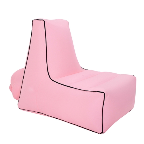 

BB1082 Inflatable Sofa Inflatable Bed Outdoor Folding Portable Air Sofa Size: 85 x 80 x 75cm(Pink)