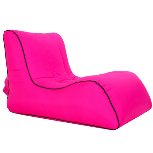 

BB1803 Foldable Portable Inflatable Sofa Single Outdoor Inflatable Seat, Size: 70 x 60 x 55cm(Rose Red)