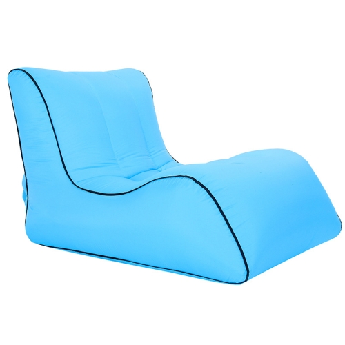 

BB1803 Foldable Portable Inflatable Sofa Single Outdoor Inflatable Seat, Size: 90 x 70 x 65cm(Sky Blue)