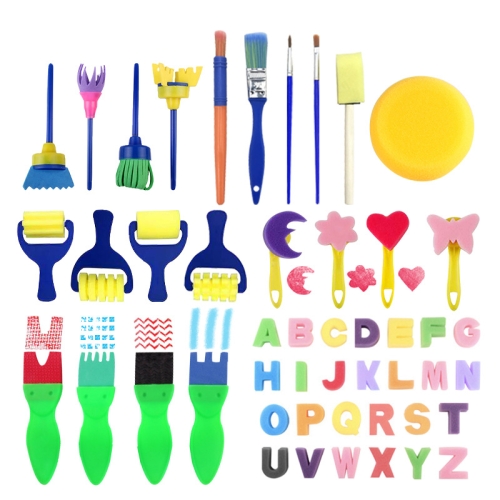 

48 In 1 Drawing Art DIY Graffiti Tool For Children, Specification: HM-0048