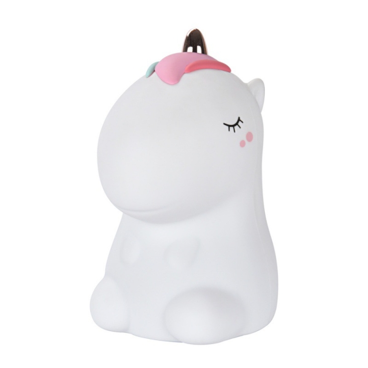 

Cartoon Silica Gel Night Light Girl Children Bedroom Bed Atmosphere Light(White)