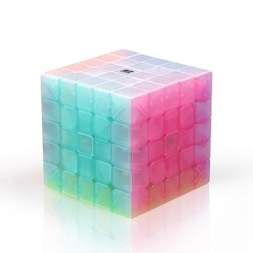

Jelly Rubik Cube Children Educational Toys, Colour: Qizheng S Five-order