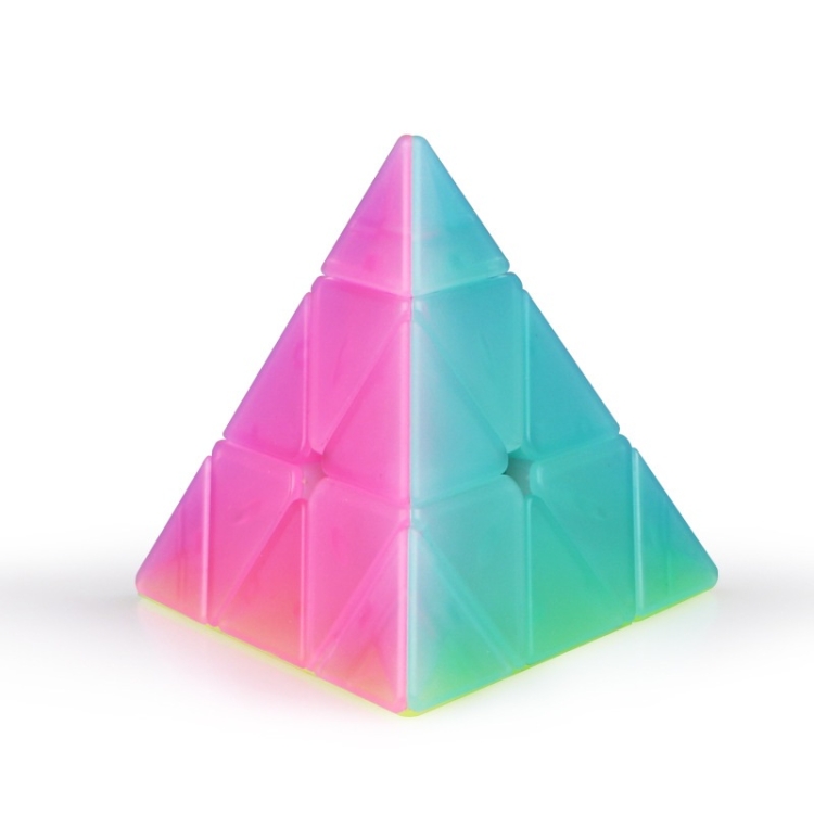 

Jelly Rubik Cube Children Educational Toys , Colour: Qiming Pyramid