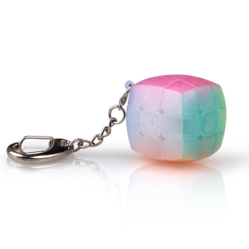 

Jelly Rubik Cube Children Educational Toys, Colour: Third-order Small Hoe Keychain