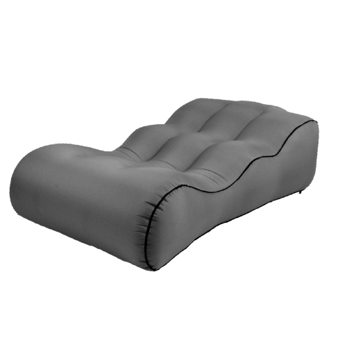 

BB1832 Outdoor Portable Inflatable Bed Foldable Beach Air Sofa, Size: Small: 120x60x25cm(Gray)