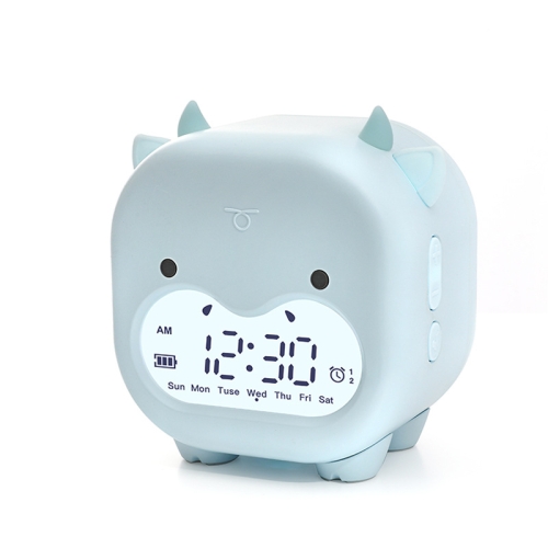 

Mavericks Digital Alarm Clock Student Voice Timekeeping Timer Wake-Up Light Alarm(Blue)