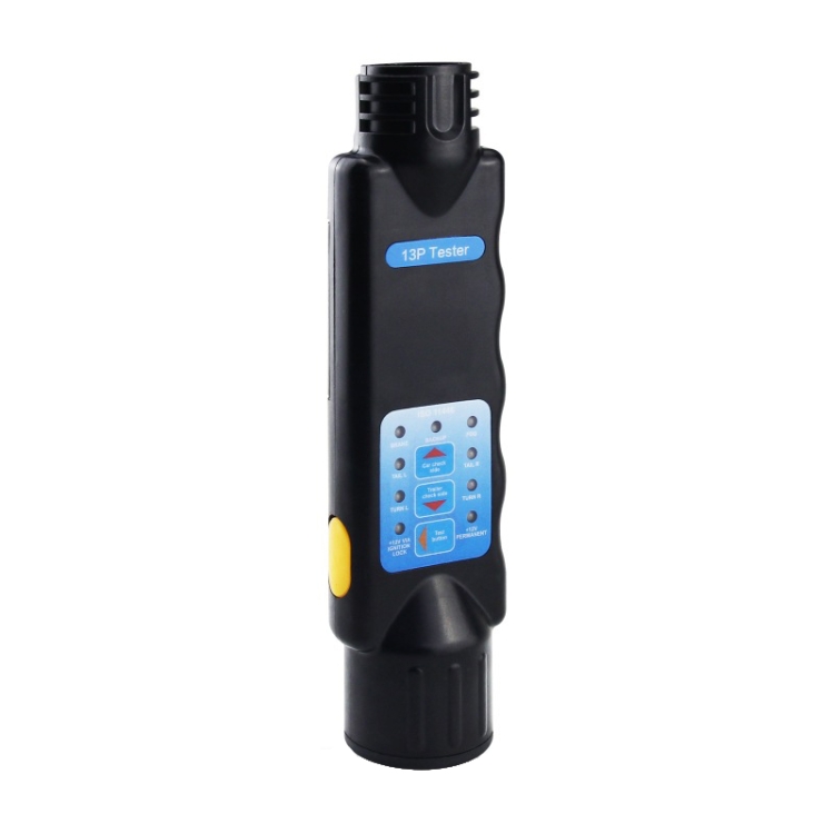 

VS1130E-T 12V 13 Core Resistance Tester Trailer Plug Socket Connector Detector EU Plug
