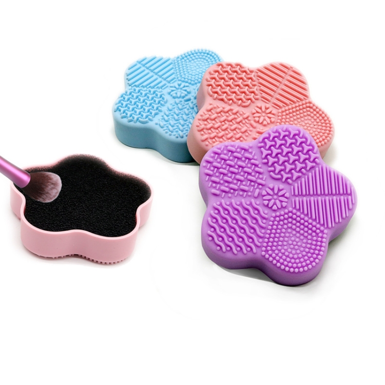 

10 PCS Seastar Portable Silicone Scrubbing Pad With Quick-Drying Sponge Random Colour Delivery
