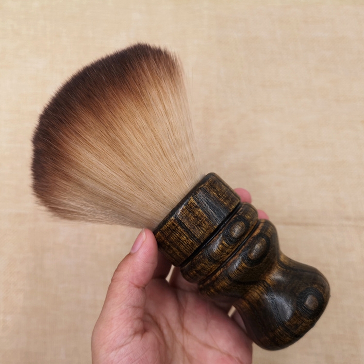 

Hair Cut Broken Hair Duster Brush Solid Wood Soft Bristles Cleaning Brush Hairdressing Suppliess(S3 Brush)