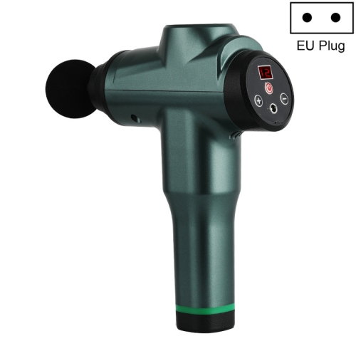 

Muscles Relax Massager Portable Fitness Equipment Fascia Gun, Specification: 6212 12 Gears Green(EU Plug)