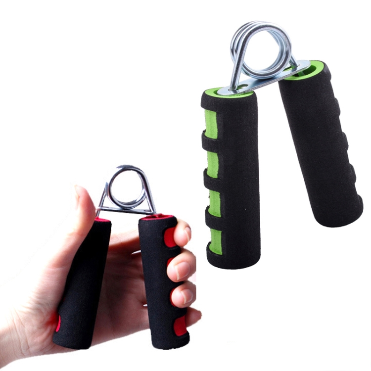 

8 PCS Home Fitness Finger Exercise Spring Type A Grip With Foam Handle(Black Green)