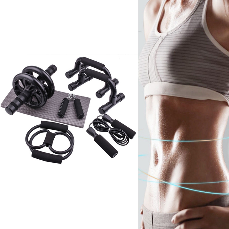 

7 In 1 Home Fitness Abdominal Wheel Set