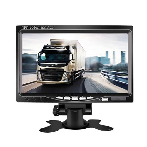 

YB-700A-1 7 Inch 12/24V HD Car Monitor Display HDMI VGA AV Interface Home Computer Video Player Resolution: 1024 x 600