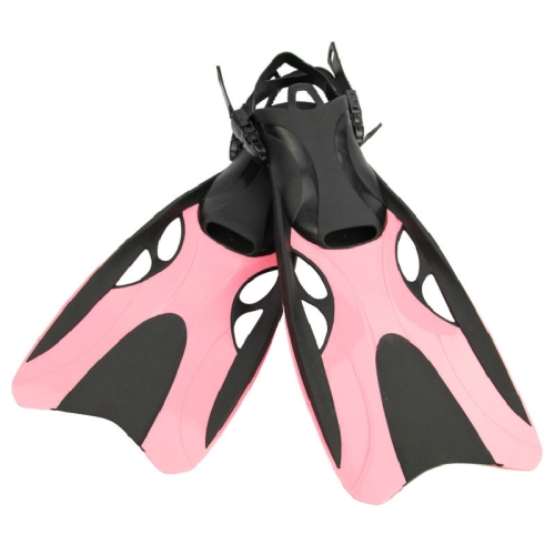 

Adjustable Swimming Diving Fins Professional Diving Equipment For Adults, Size: L(Pink)