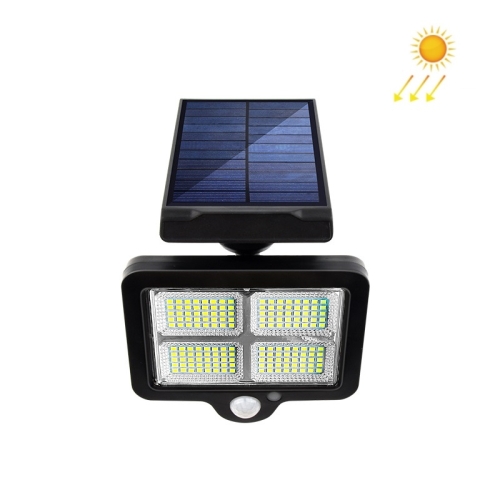 

TY07007 160 LED Outdoor Solar Wall Lamp Rotatable Human Body Induction Courtyard Light