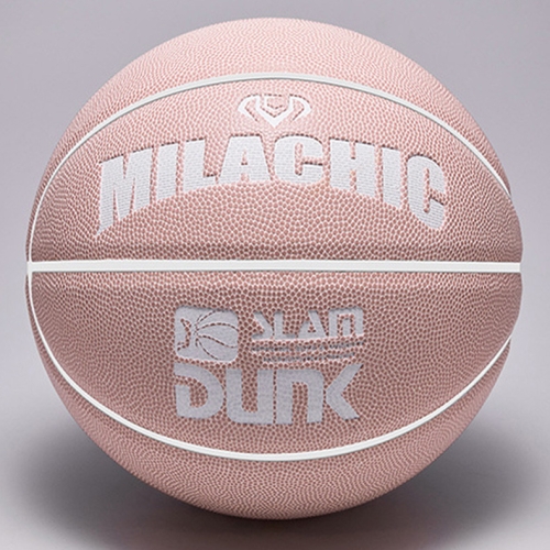 

MILACHIC Women Outdoor Wear-Resistant Competition Training Basketball, Specificationr: Number 7 (Cherry Pink)