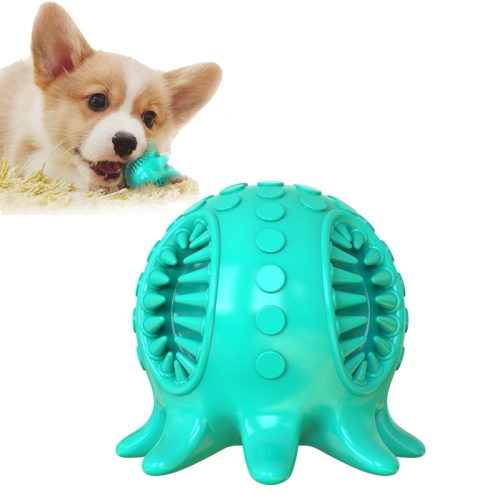 

2 PCS Pet Supplies Octopus Water Floating Dog Toy Dog Grinding Teeth Rod Hanging Dog Toothbrush(Lake Blue)