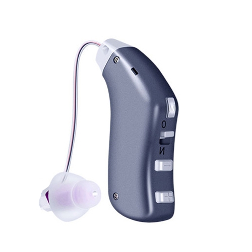 

G28 Old Man Hearing Aid Sound Amplifier Sound Collector, Style: Right Ear(Blue)