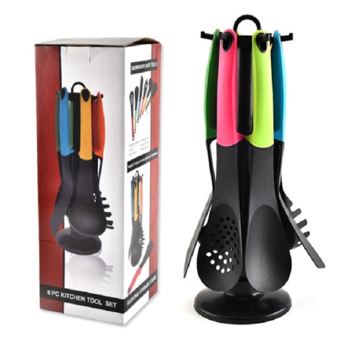 

6 in 1 Kitchen Nylon Kitchenware Non-Stick Cooking Shovel Spoon Set