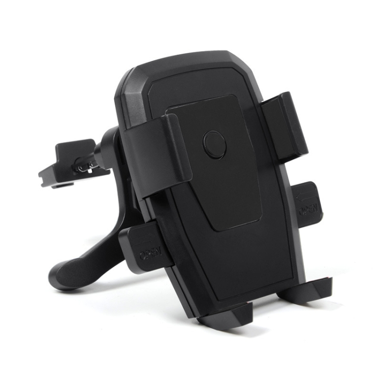 

2 PCS Car Air-conditioning Air Outlet Hook Type Mobile Phone Holder(Black)