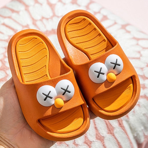 

Children Slippers Indoor Household Bathroom Non-Slip Baby Sandals Slippers, Size: 18-19 14cm Inner Length(Orange)