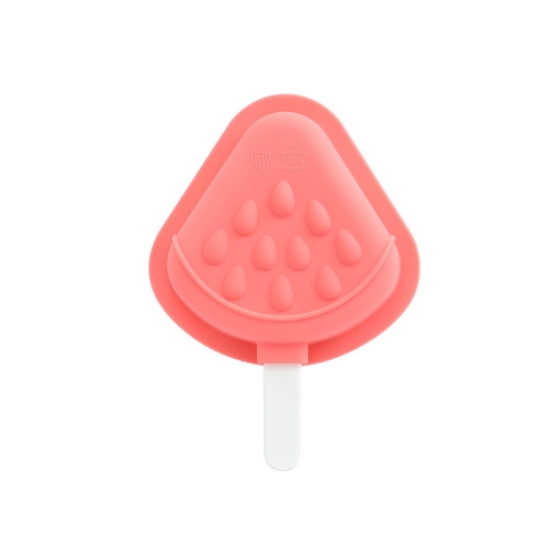 

3 PCS Household Silicone Popsicle Ice Cream Mold With Lid, Specification: Strawberry
