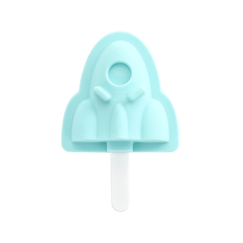 

3 PCS Household Silicone Popsicle Ice Cream Mold With Lid, Specification: Rocket