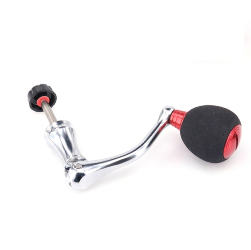 

DEUKIO All-Metal EVA Rocker Fishing Reel Rocker Aluminum Alloy Knob For Fish Reel Tackle Accessory, Specification: Large (Red)