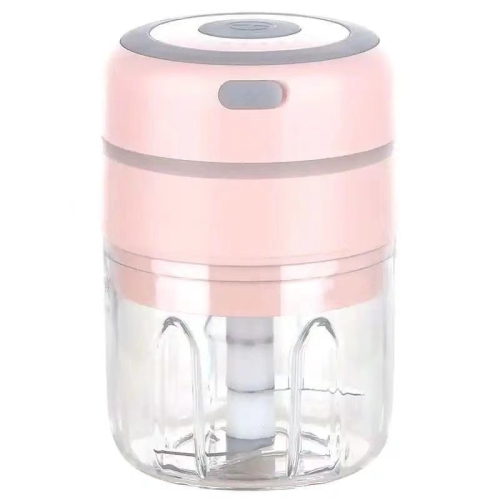 

ZM-14 Household Mini Wireless Electric Garlic Masher, Colour: Pink Big Power 250ml