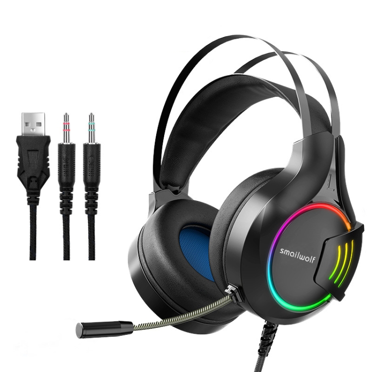 

Smailwolf A1 Computer Gaming Headset With Microphone(Black)