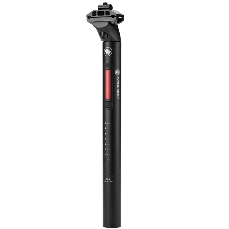 

CYCLINGBOX BG-1144 Mountain Bike Aluminum Alloy Brake Induction Seat Tail Lamp Double Track Tube, Diameter: 31.6mm