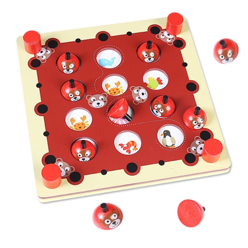 

Wooden Memory Chess Memory & Concentration Training Board Games Educational Toys For Children