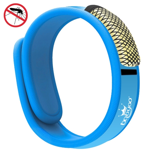 

BABYGO BA-002 Children Cartoon Outdoor Mosquito Repellent Bracelet Silicone Mosquito Repellent Wristband(Pure Blue)