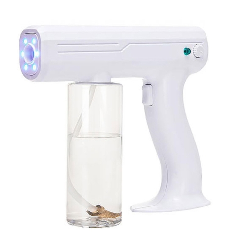 

TME001 Battery Charging Nano Spray Disinfection Spayer Light Atomization Disinfector, Specification: 400ml(White)