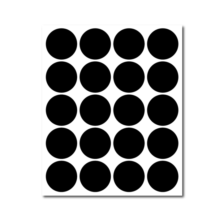 

50 Sets Waterproof Removable Storage Bottle Sticker PVC Easy-To-Erasable Blackboard Sticker 20PCS/Set 170x220mm