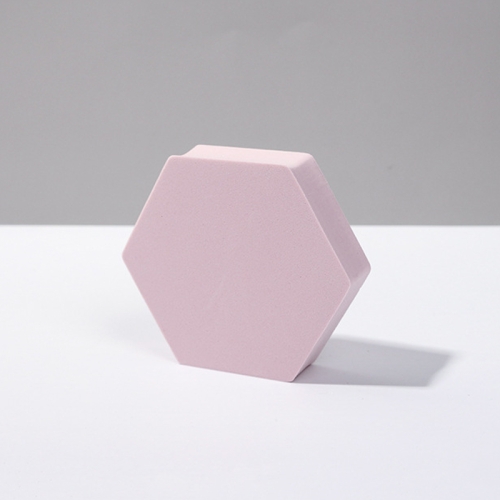 

8 PCS Geometric Cube Photo Props Decorative Ornaments Photography Platform, Colour: Small Light Pink Hexagon