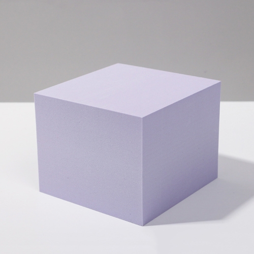 

8 PCS Geometric Cube Photo Props Decorative Ornaments Photography Platform, Colour: Large Purple Rectangular