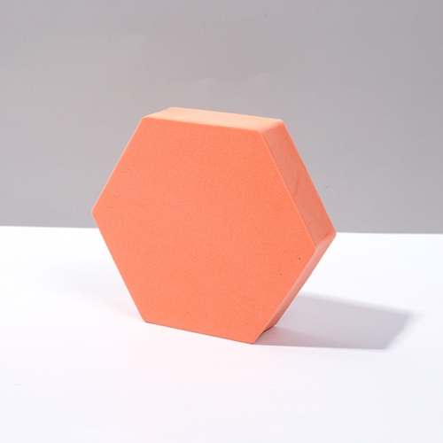 

8 PCS Geometric Cube Photo Props Decorative Ornaments Photography Platform, Colour: Small Orange Hexagon