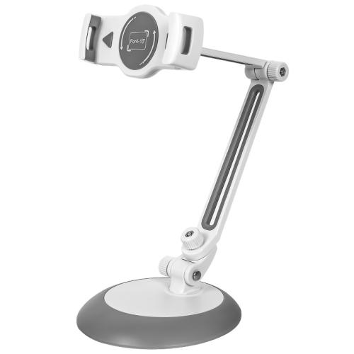 

Xiaotian Adjustable Desktop Computer Bracket Cantilever Support Mobile Phone Lazy Bracket(White Gray)