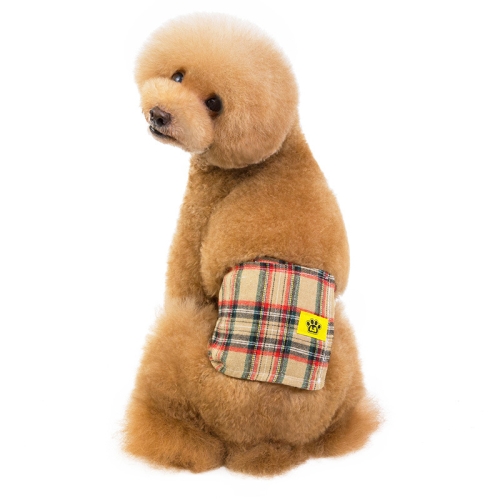 

Pet Physiological Pants Male Dog Anti-Harassment Polite Belt, Size: L(Apricot)